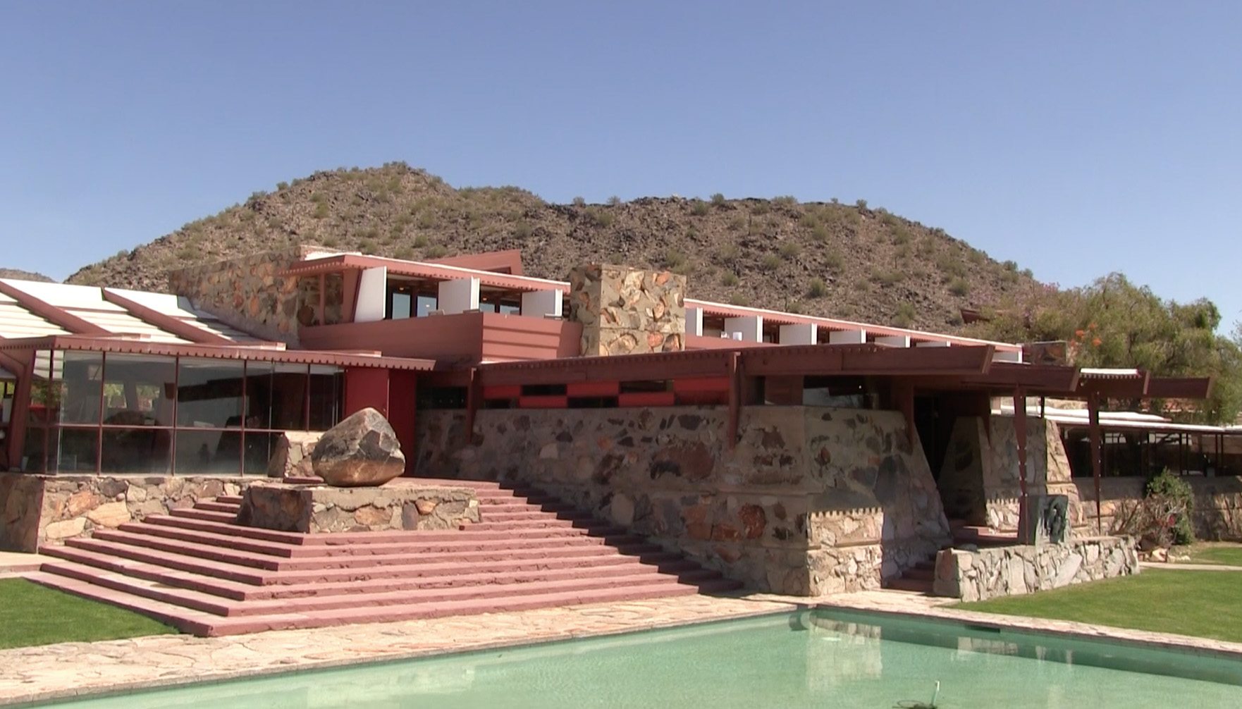 Inside Look At Frank Lloyd Wright S Taliesin West Az Big Media