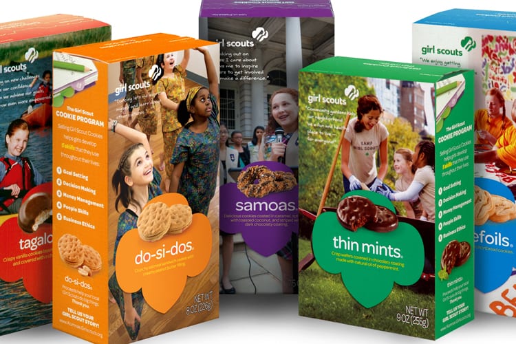 girl scout cookies box 2022