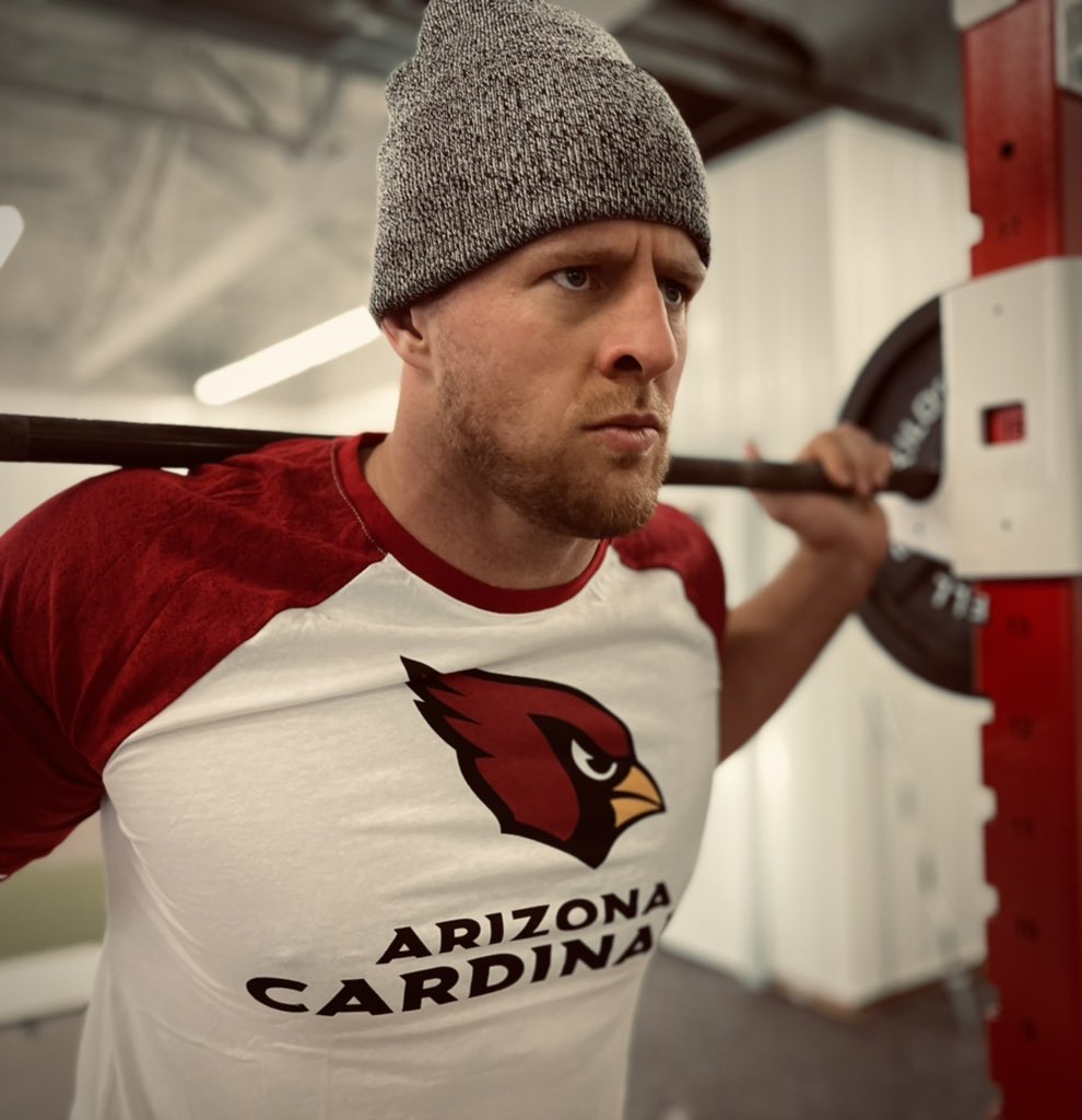 Arizona Cardinals Alternate Name & Number Long Sleeve T-Shirt - JJ