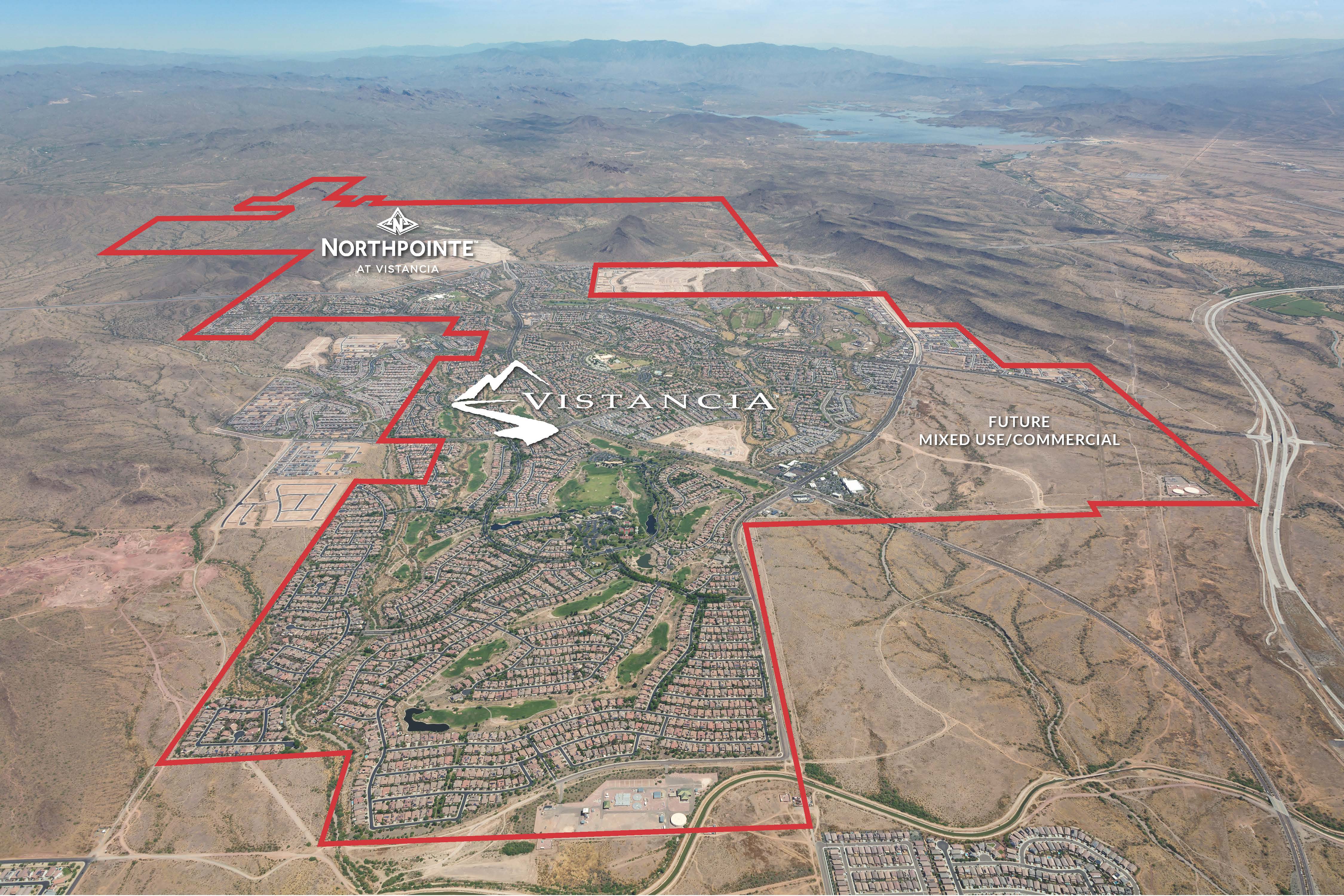 Balance of land for development in Vistancia acquired for 68M AZ Big