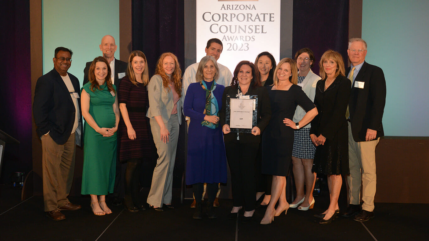 Lively crowd honors winners of the 2023 Arizona Corporate Counsel