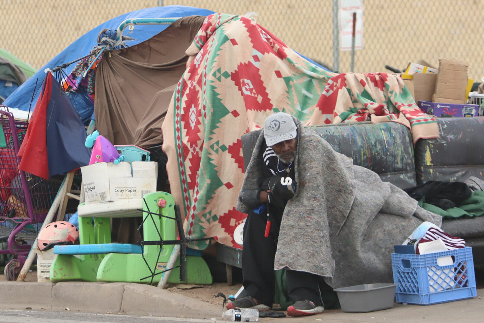 Homeless encampments would be torn down, people charged under Arizona ...