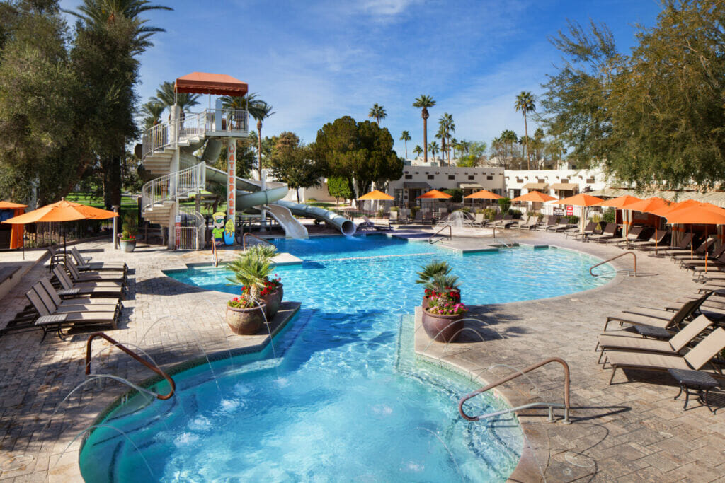 A view of The Wigwam Resort's Tower Pool Suites. (Photo courtesy of The Wigwam Resort)