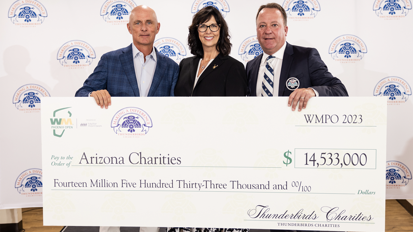 2023 WM Phoenix Open raises record 14.5 million for Arizona charities AZ Big Media